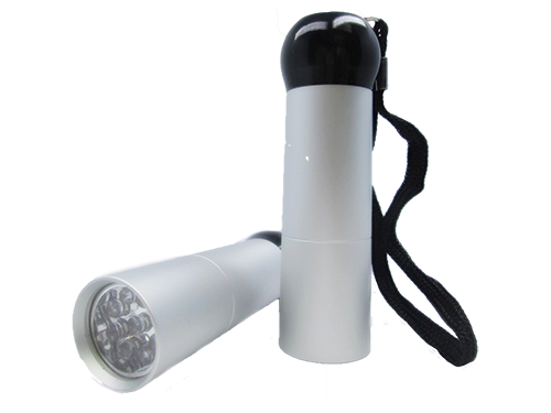 ไฟฉาย LED อลูมิเนียมจุกดำ